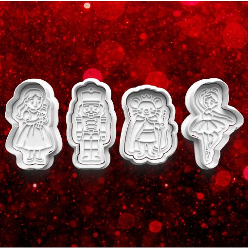 Diótörő Sütikiszúró Szett (4db) 