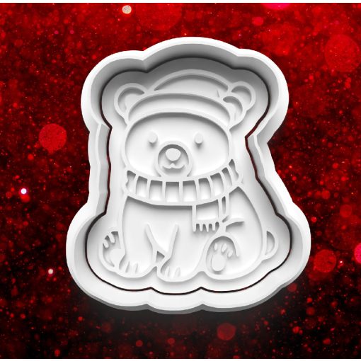 Karácsonyi Jegesmaci Sütikiszúró