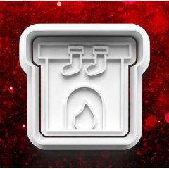 Karácsonyi Kandalló #1 Sütikiszúró