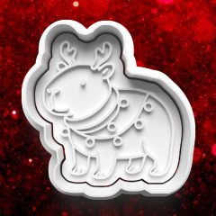 Karácsonyi Kapibara #2 Sütikiszúró