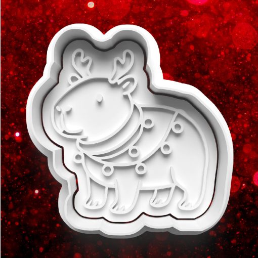 Karácsonyi Kapibara #2 Sütikiszúró