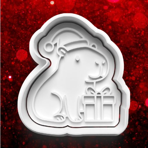 Karácsonyi Kapibara #3 Sütikiszúró