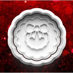 Karácsonyi Koszorú #2 Sütikiszúró