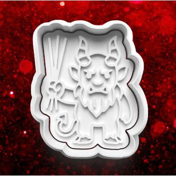 Seprűs krampusz sütikiszúró