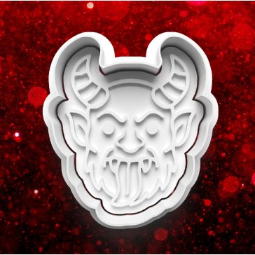 Krampusz fej sütikiszúró