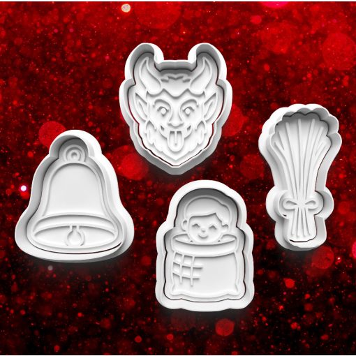 Krampusz #2 Sütikiszúró Szett (4db) 