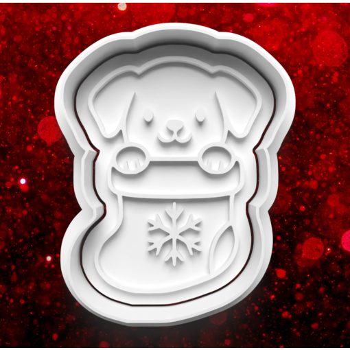 Karácsonyi Kutyus #2 Sütikiszúró