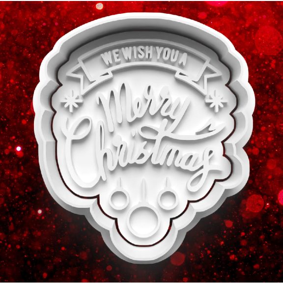 Díszes merry christmas sütikiszúró Díszes merry christmas sütikiszúró
