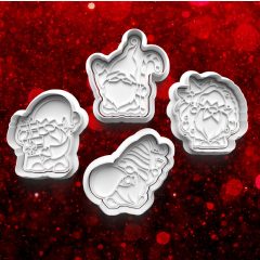 Karácsonyi Manó #2 Sütikiszúró Szett (4db) 
