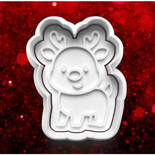 Karácsonyi Szarvas #4 Sütikiszúró