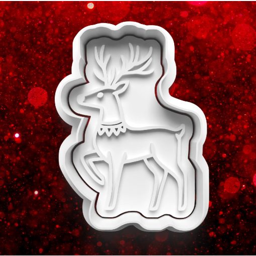 Karácsonyi Szarvas #7 Sütikiszúró