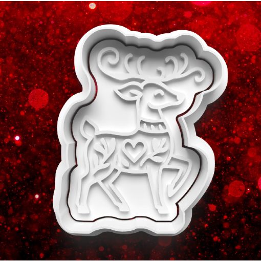 Varázslatos Karácsonyi Szarvas #2 Sütikiszúró