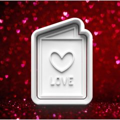 Valentin Napi Szerelmes Képeslap Sütikiszúró