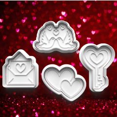 Valentin Napi #5 Sütikiszúró Szett(4db)